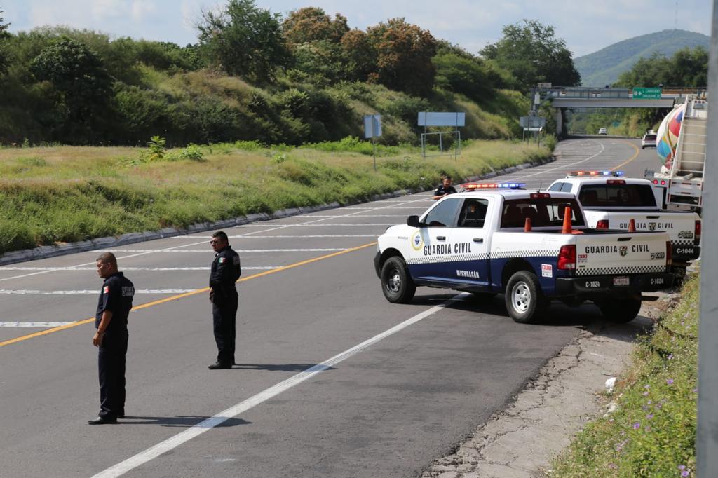 Mantiene SSP operativo de seguridad en autopista Siglo XXl, durante temporada vacacional.