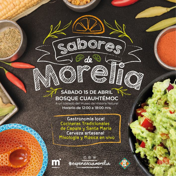 En puerta encuentro gastronómico “Sabores de Morelia”.