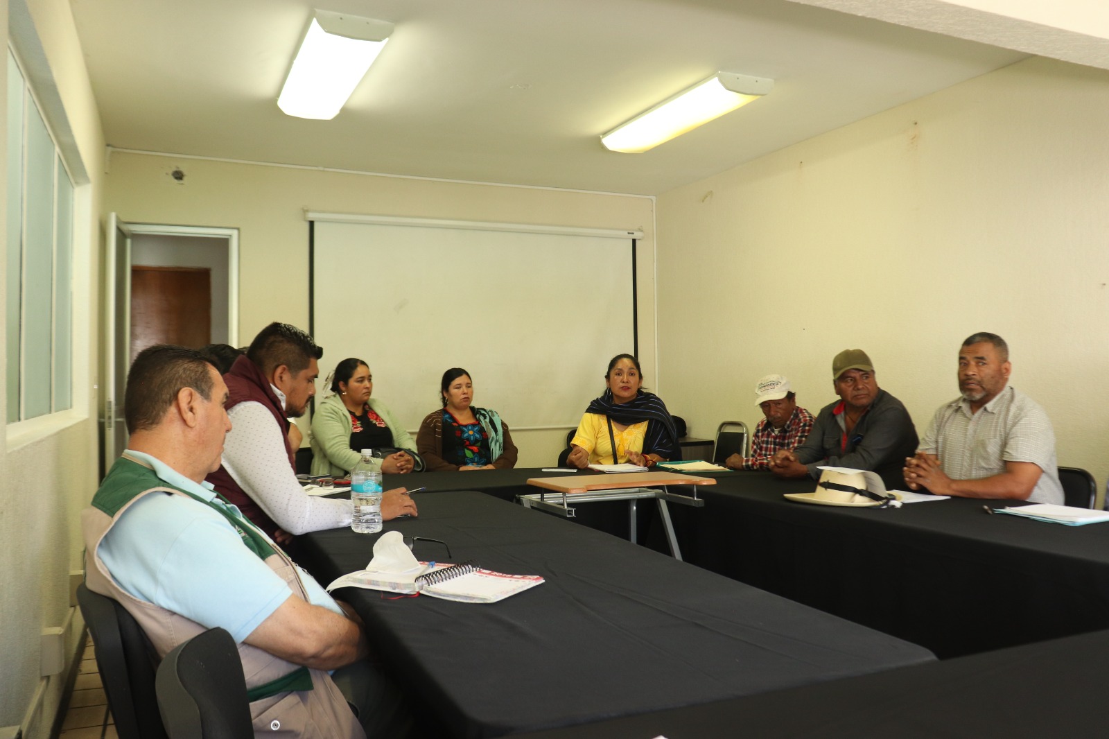 Líderes de comunidades indígenas trabajan en coordinación con IMSS-Bienestar Michoacán 