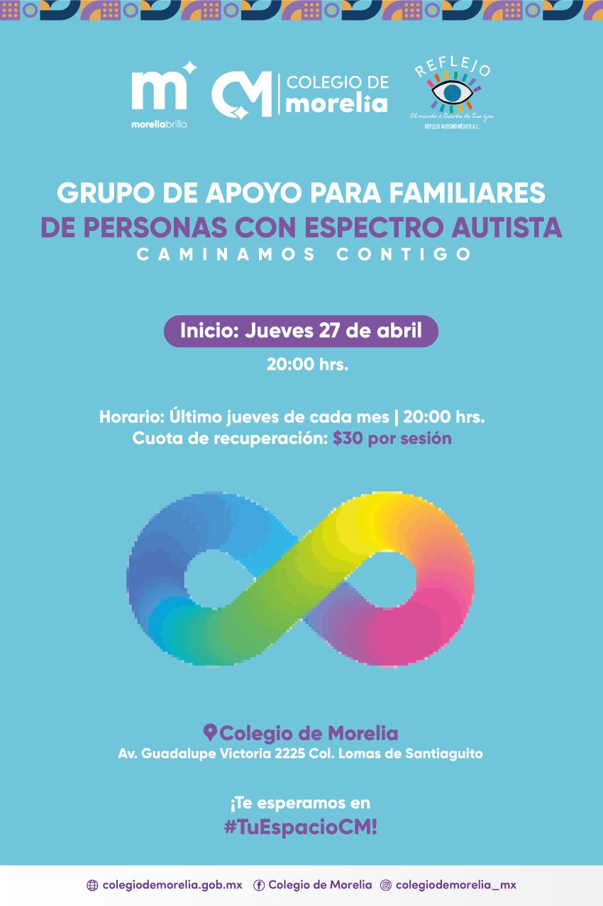 Gobierno de Morelia realizará grupo de apoyo a familiares de personas autistas