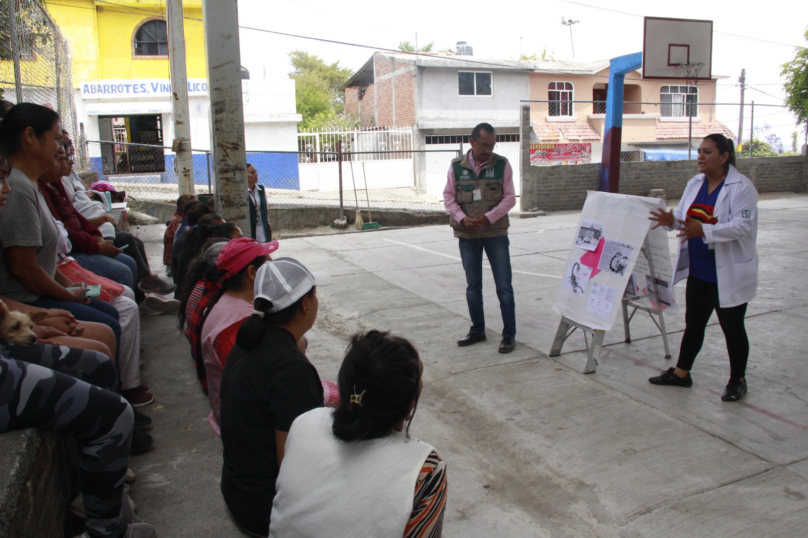 Acción comunitaria fomenta participación de comunidad en favor de la salud