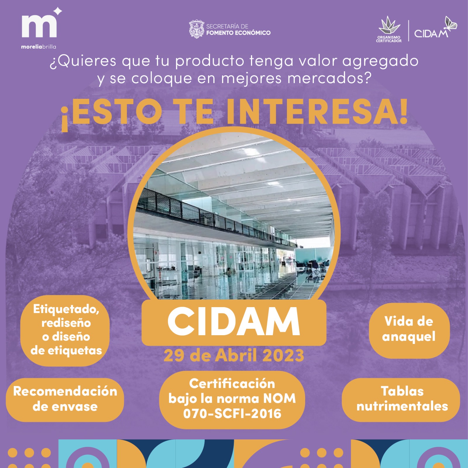 Invita SEFECO a pequeños y medianos productores a participar en recorrido informativo CIDAM