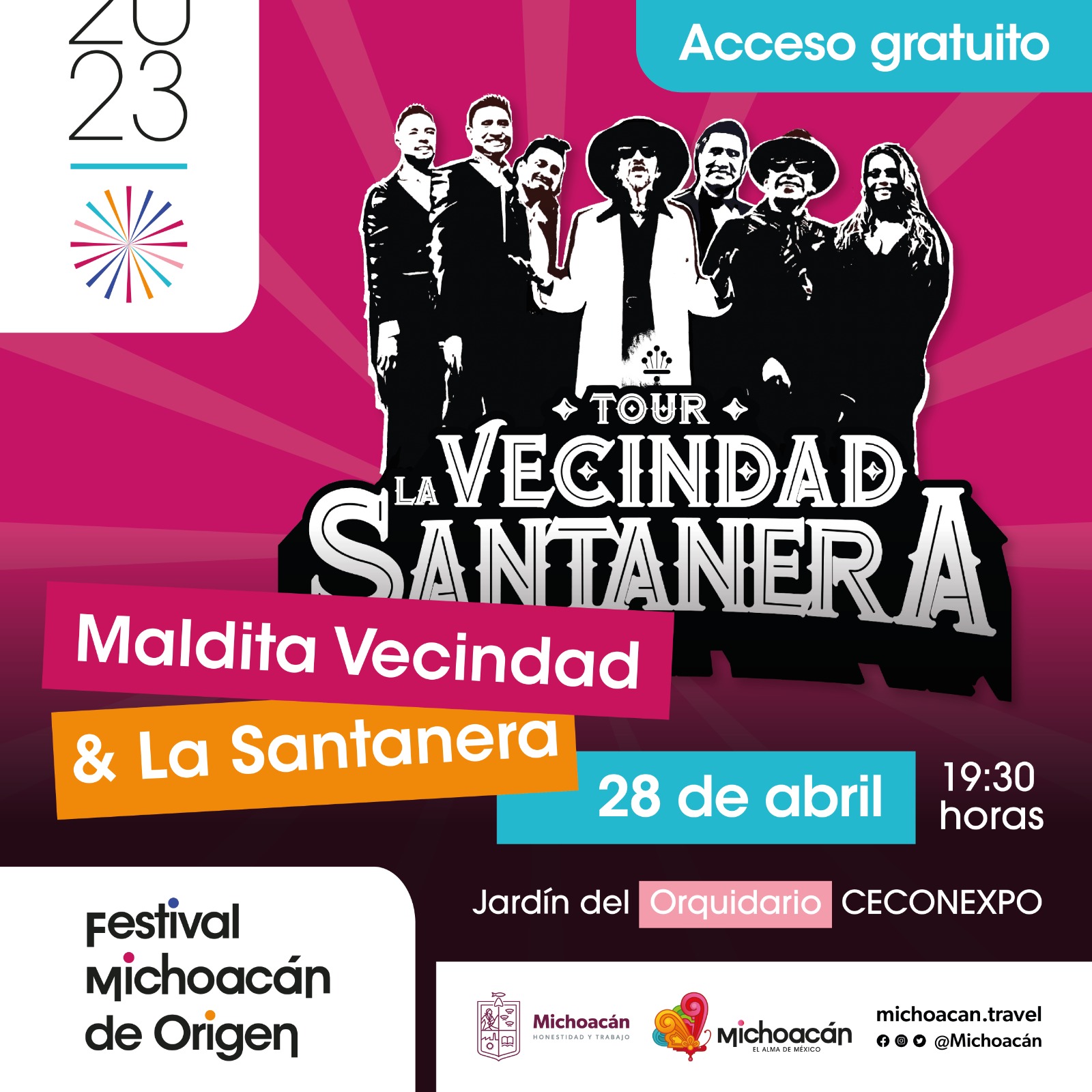 Este viernes inicia la fiesta musical en el Festival Michoacán de Origen.