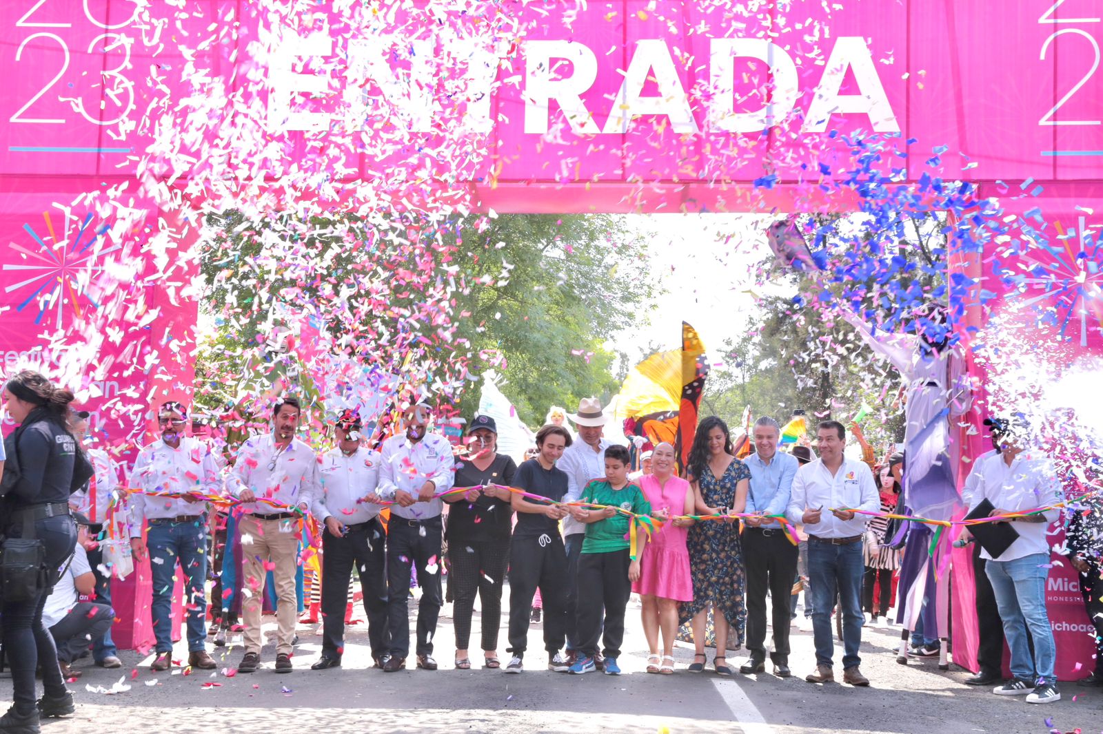 Inaugura Bedolla el Festival Michoacán de Origen 2023.