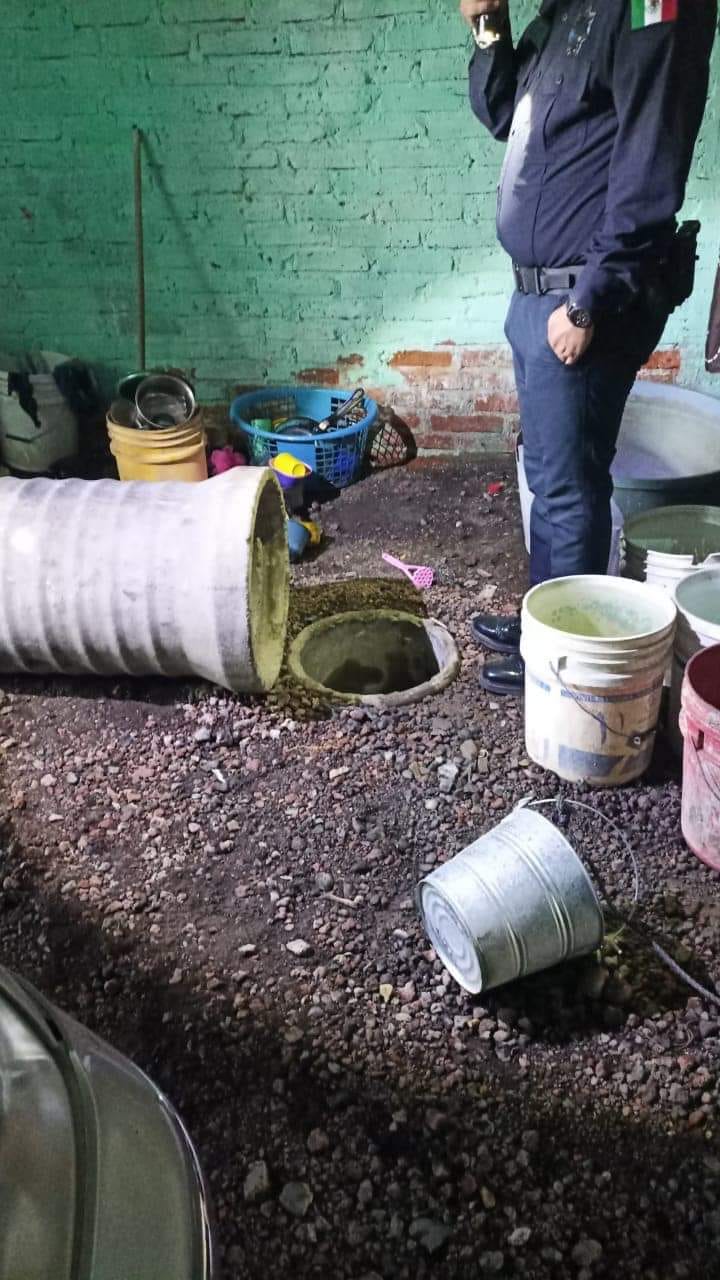 Elementos de la Dirección de Seguridad Pública Municipal de Zamora rescataron sano y salvo a un menor de edad