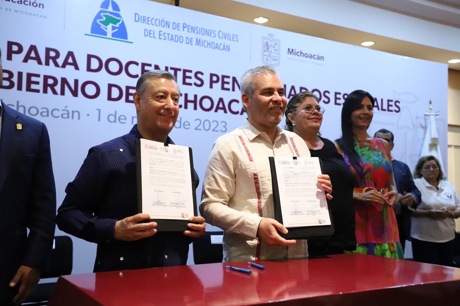 Gobierno de Michoacán e ISSSTE brindarán atención a docentes pensionados a partir del 15 de mayo