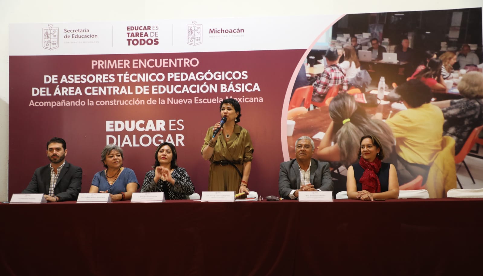 Encuentro pedagógico de la SEE impulsa la Nueva Escuela Mexicana en Michoacán