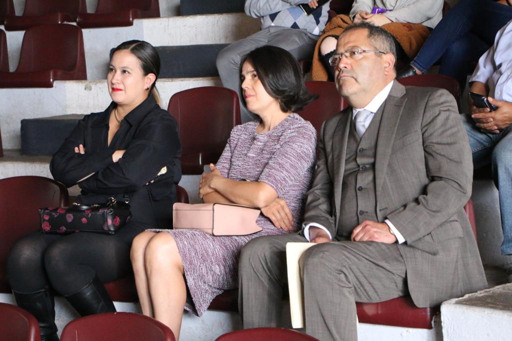 José Luis Téllez asistió al Festival de Cine Qualis Rex, en el Teatro del Pueblo