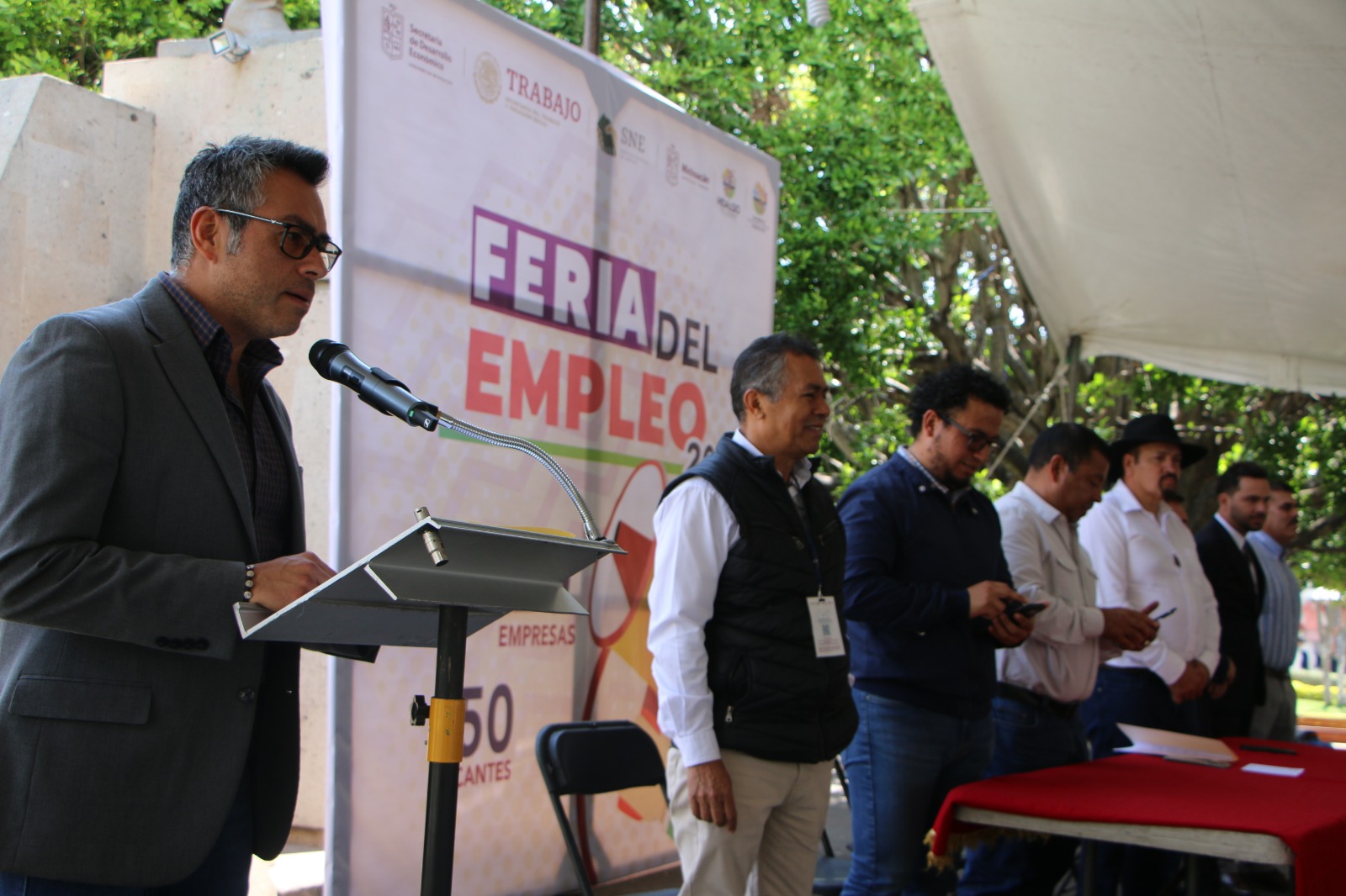 ​José Trinidad Lara inauguró la Feria del Empleo 2023
