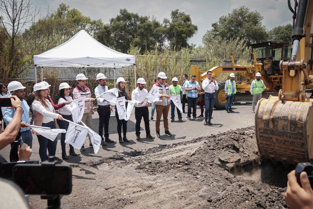 Invierte Sedum 32.4 mdp en obra de modernización vial en Uruapan