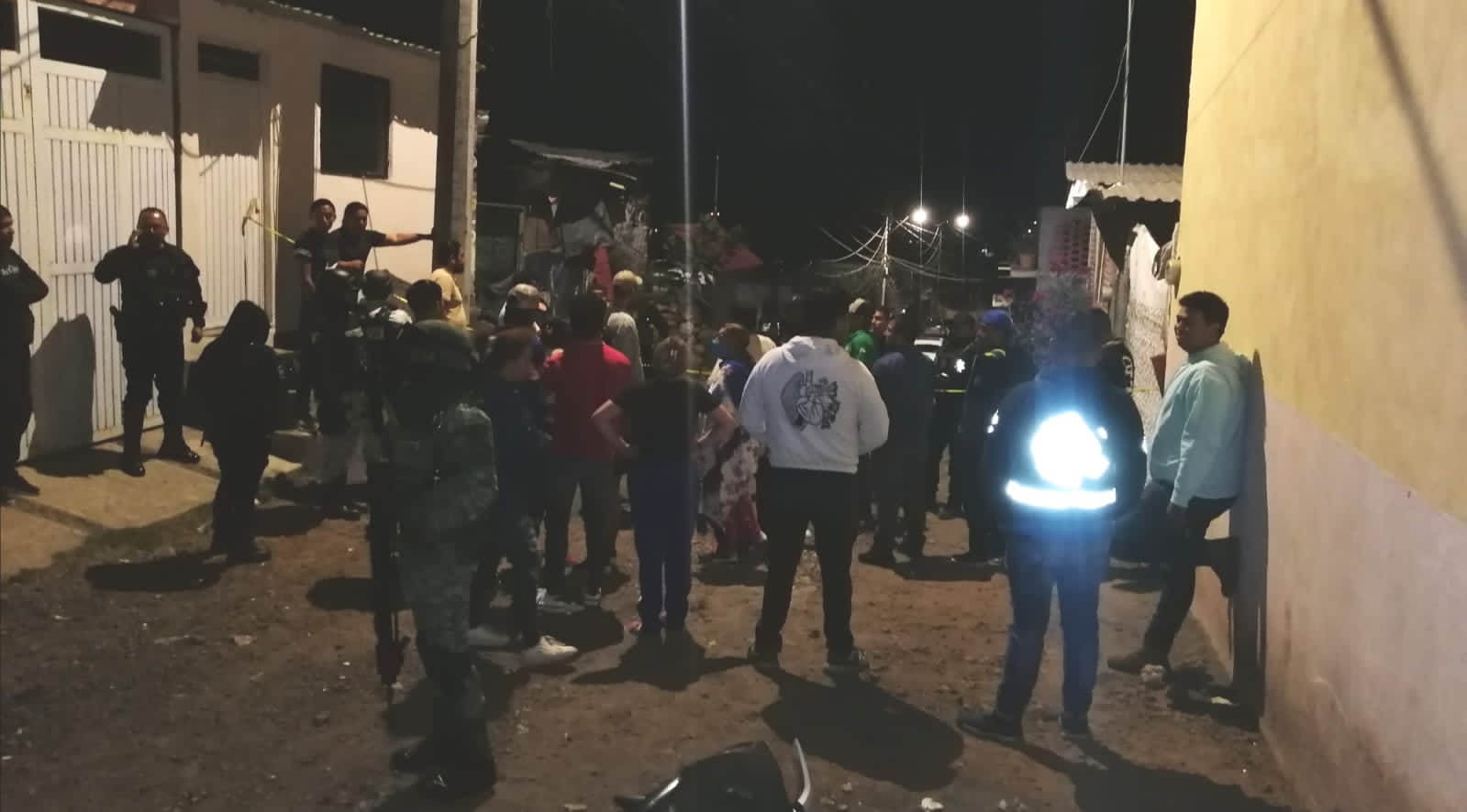 Sujetos armados matan de 10 balazos a un adolescente de 14 años de edad