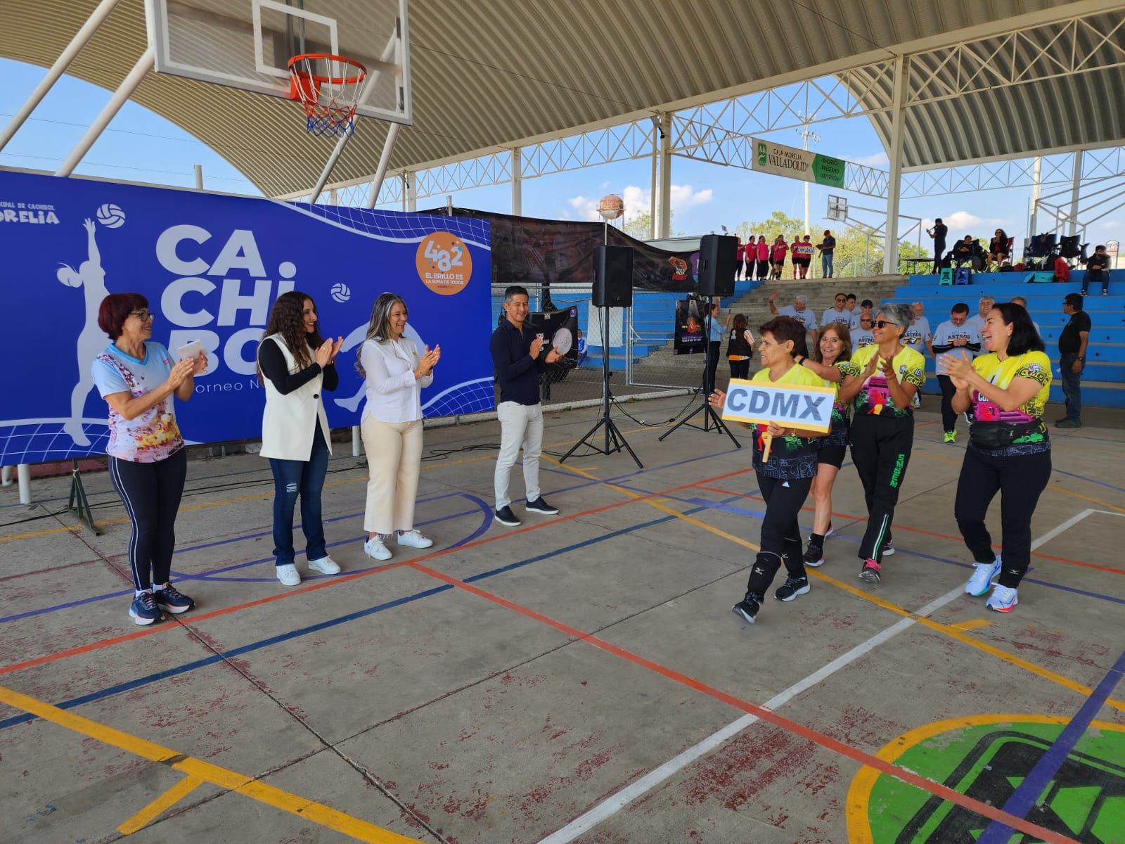 Con torneo de cachibol, inicia Imcufide festejos por el 482 Aniversario de Morelia