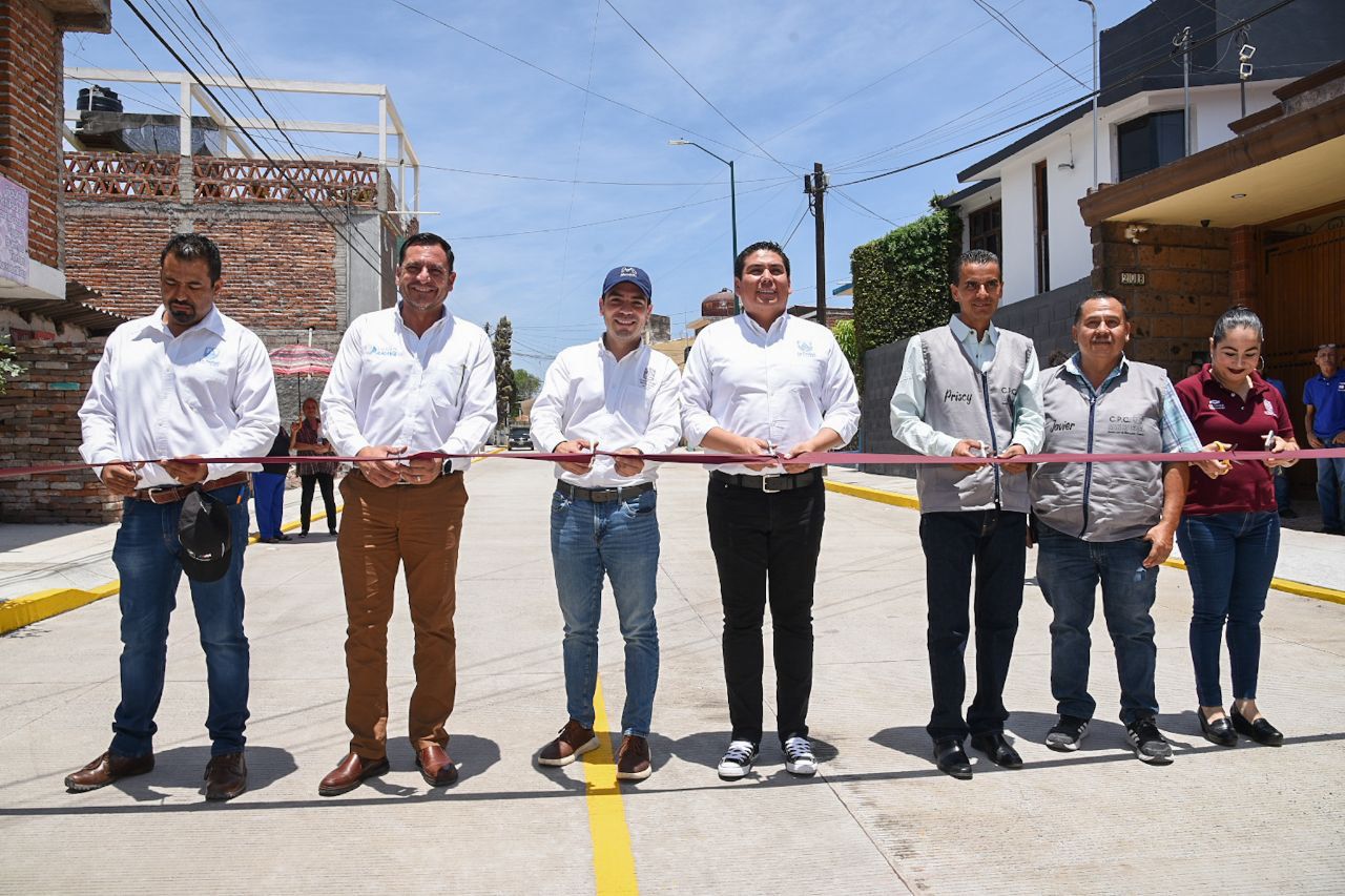 SCOP inaugura obra vial en La Piedad por 4.3 mdp