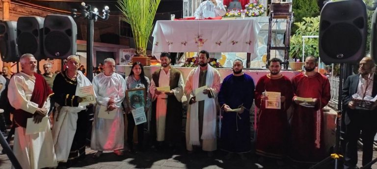 En Parroquia de San Juan Bautista reconocen nazarenos en San Juan