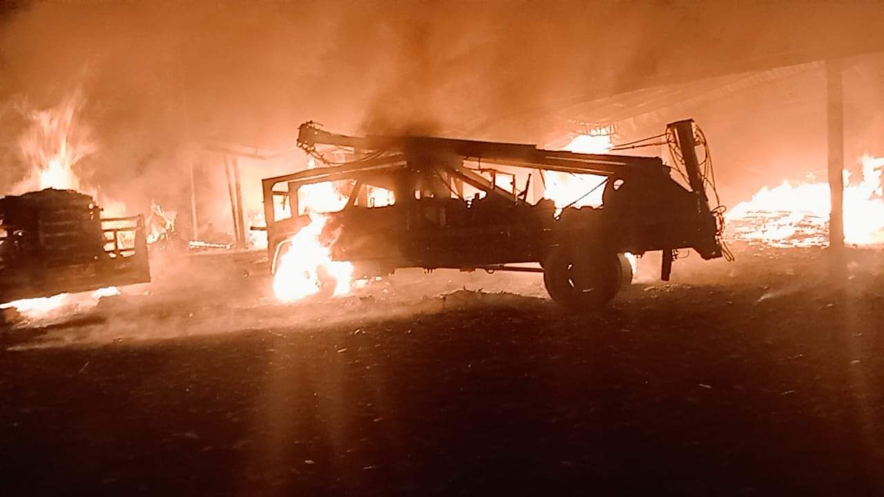 OCAMPO Se incendia un aserradero y causa perdidas materiales cuantiosas en Ocampo