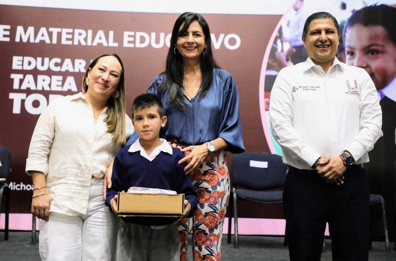 SEE mejora condiciones educativas en Uruapan con inversión de 6 mdp.