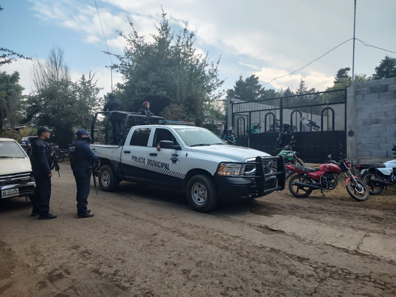Tras patrullajes de vigilancia, SSP desactiva evento clandestino en Charapan