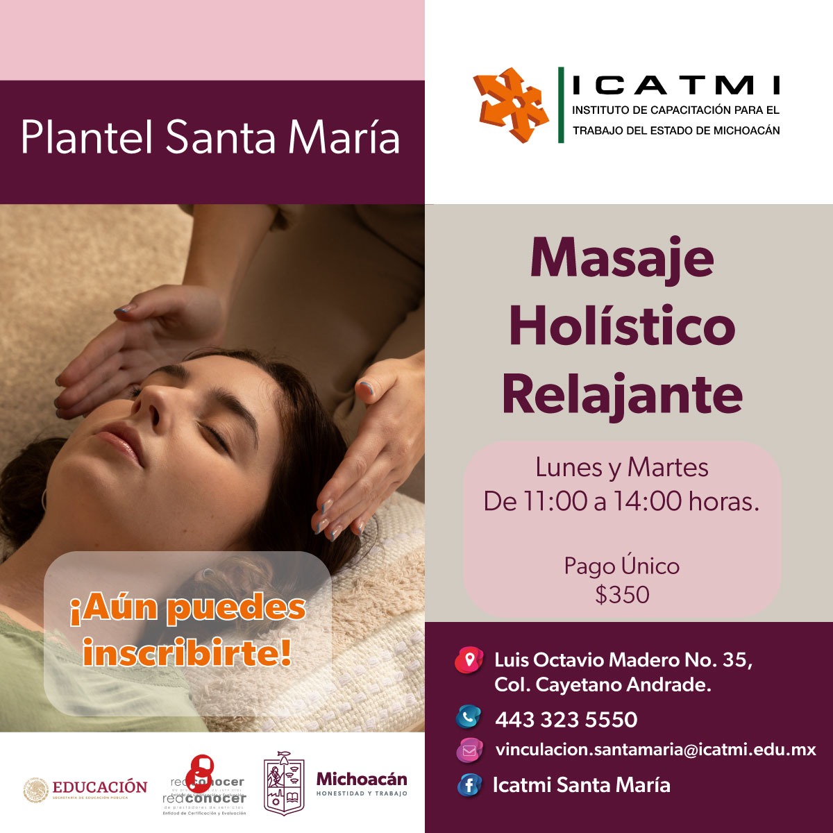 Ofrece Icatmi en Morelia 4 nuevos cursos de capacitación