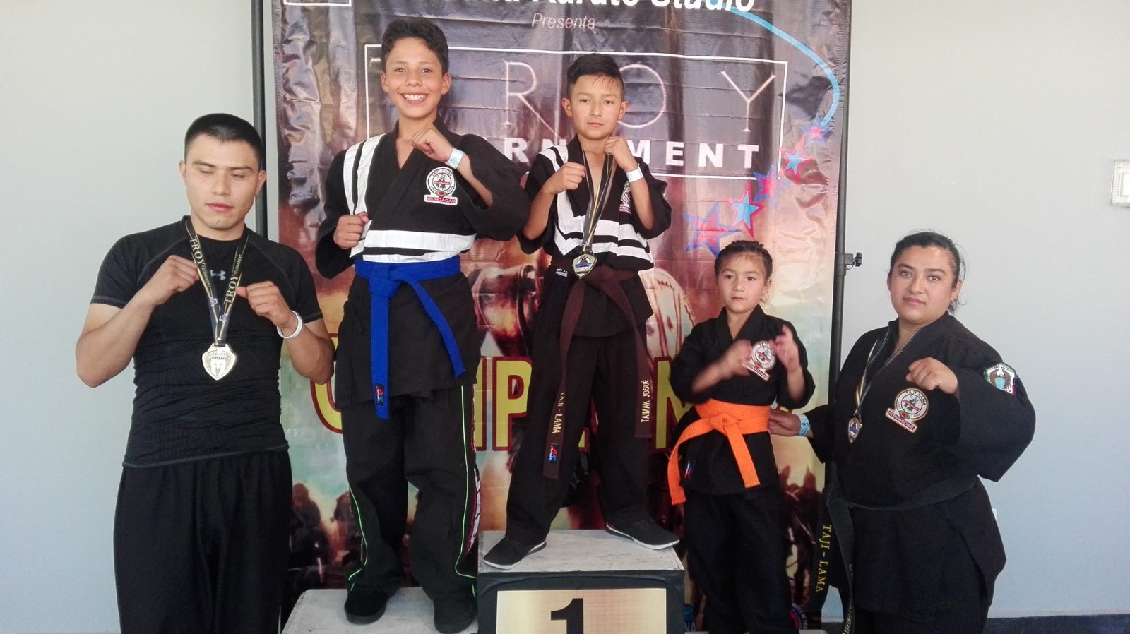 Alumnos de Taji Lima Lama participaron en el Torneo Nacional TROY TUORNAMET