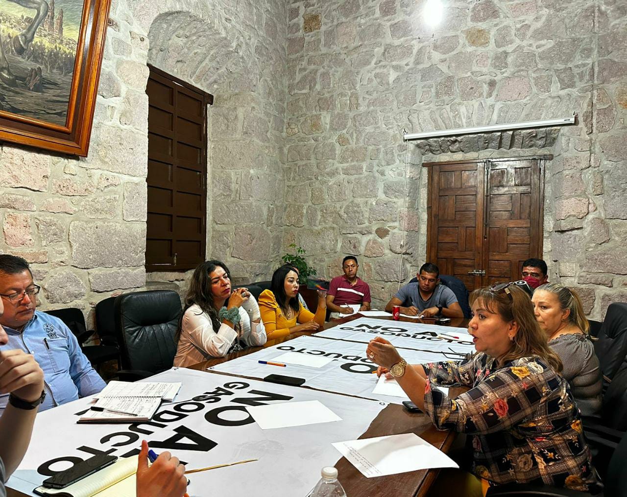 Gobierno Municipal, en diálogo permanente con vecinos de inmediaciones del gasoducto