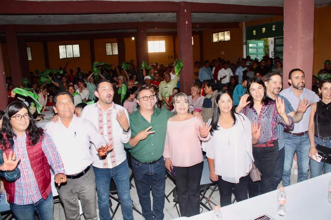 En Hidalgo se realizó la asamblea municipal informativa #ClaudiaEsVerde