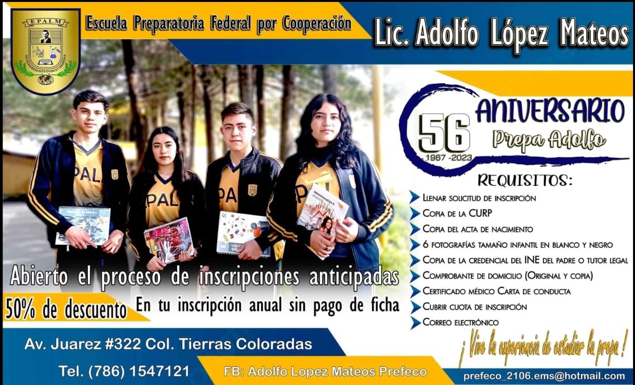 En la EPALM se realizará examen de admisión los días 26, 27 y 28 de junio