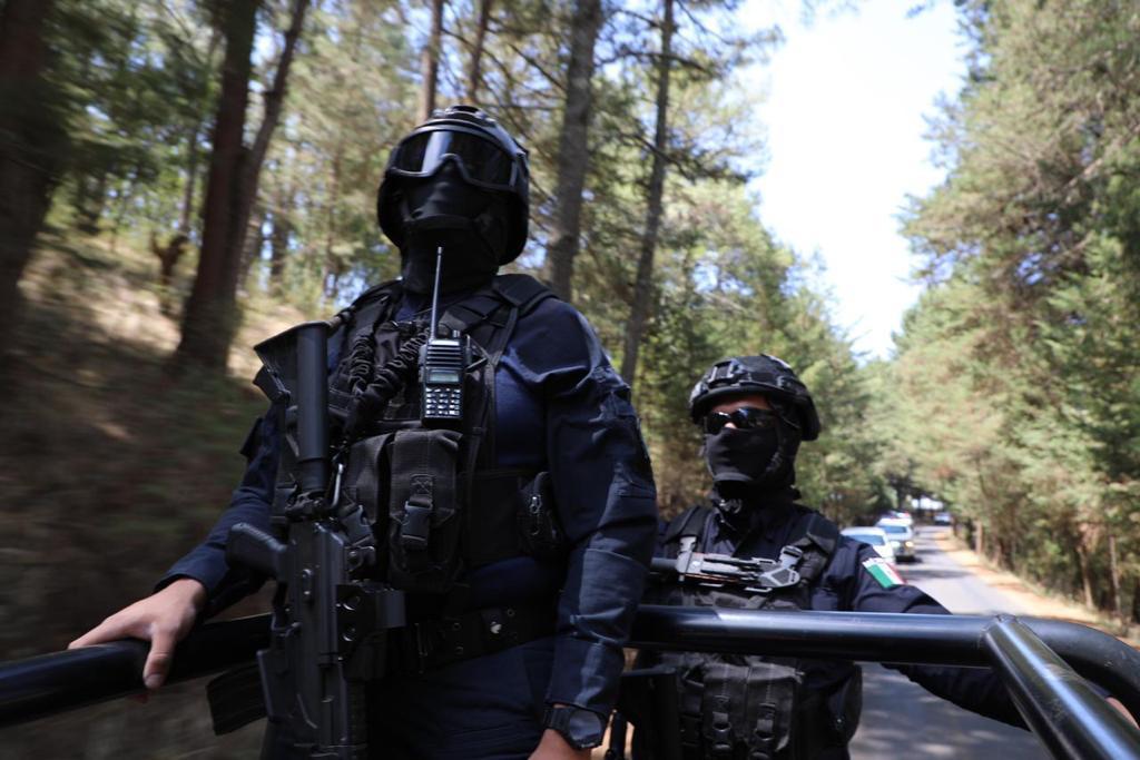 Para salvaguardar el orden público, SSP realiza inspección de seguridad en la Meseta Purépecha
