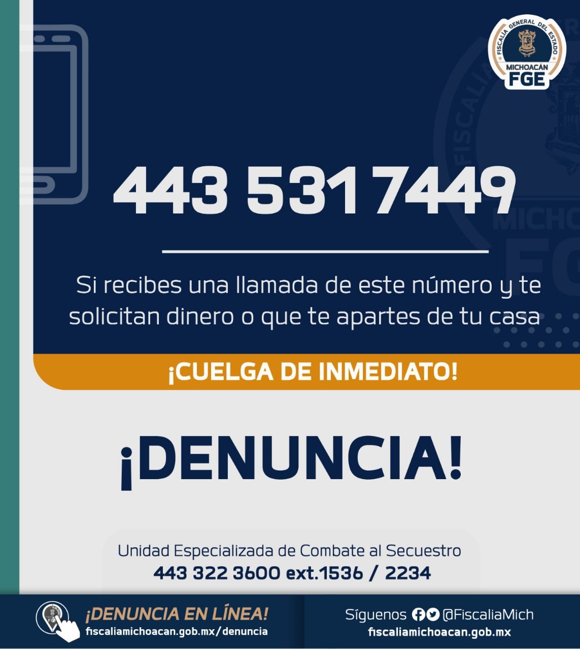 Ilesos, madre e hijos víctimas de extorsión virtual en el municipio de Morelia