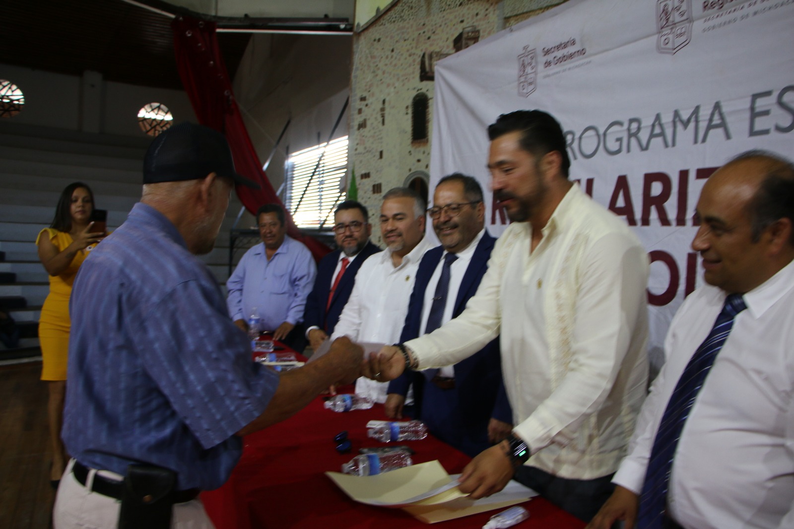 En el Municipio de Hidalgo se llevó a cabo el Programa Especial Regularización de Manera Colectiva 2023