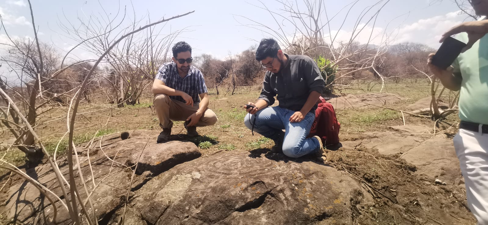 Reconoce INAH región Oriente vestigios arqueológicos en La Mesa de La Garita