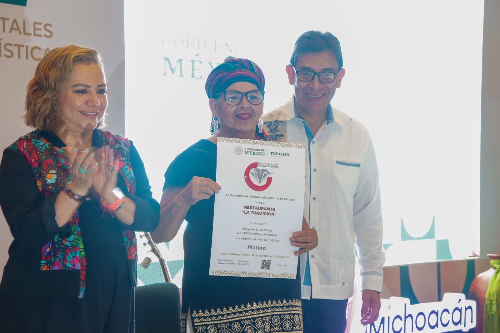 Cocina tradicional de Michoacán, a la vanguardia en el Sistema Nacional de Certificación Turística