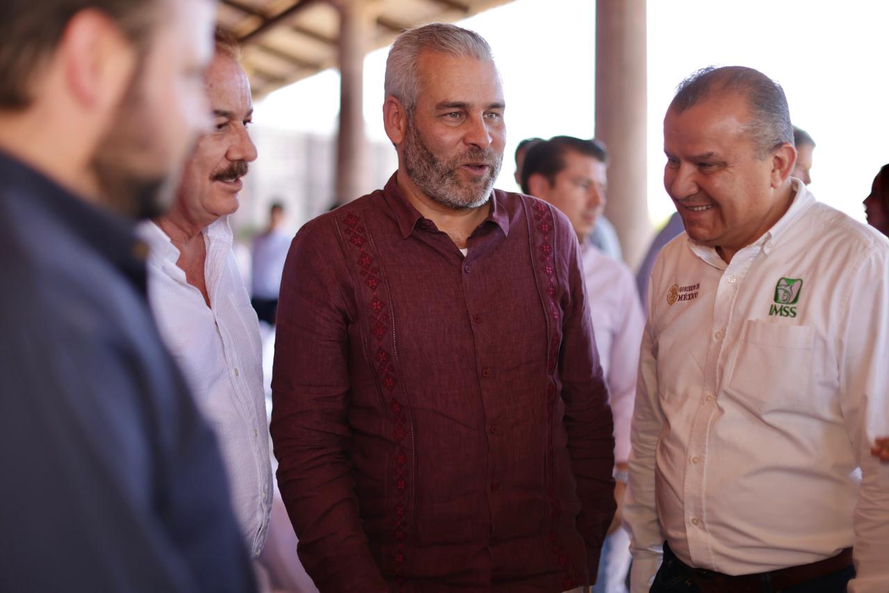 Bedolla y empresarios de La Piedad refrendan coordinación por el desarrollo