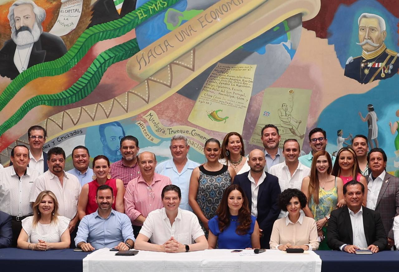 Reconocen consejeros de CANACO trabajo de Alfonso Martínez y su equipo por Morelia