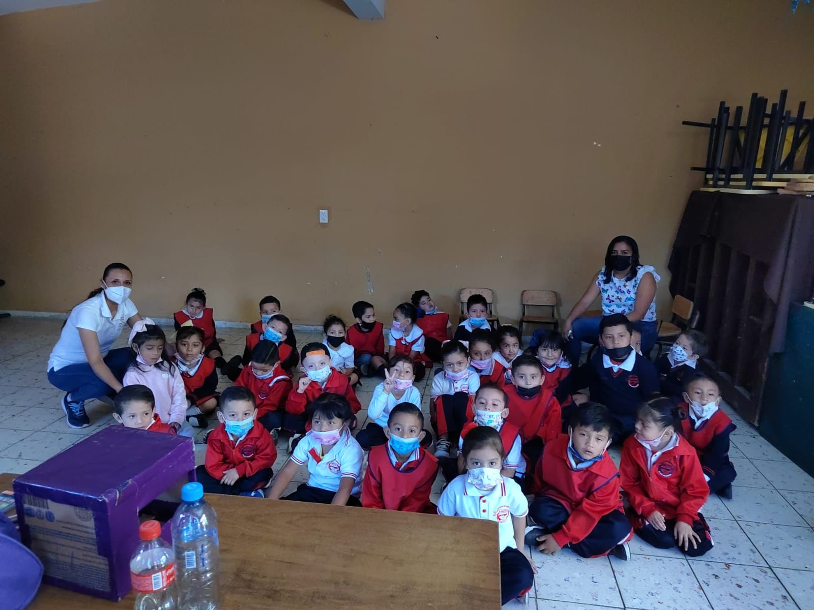 A través de la DAFP, Guardia Civil imparte charla a alumnos de Morelia.