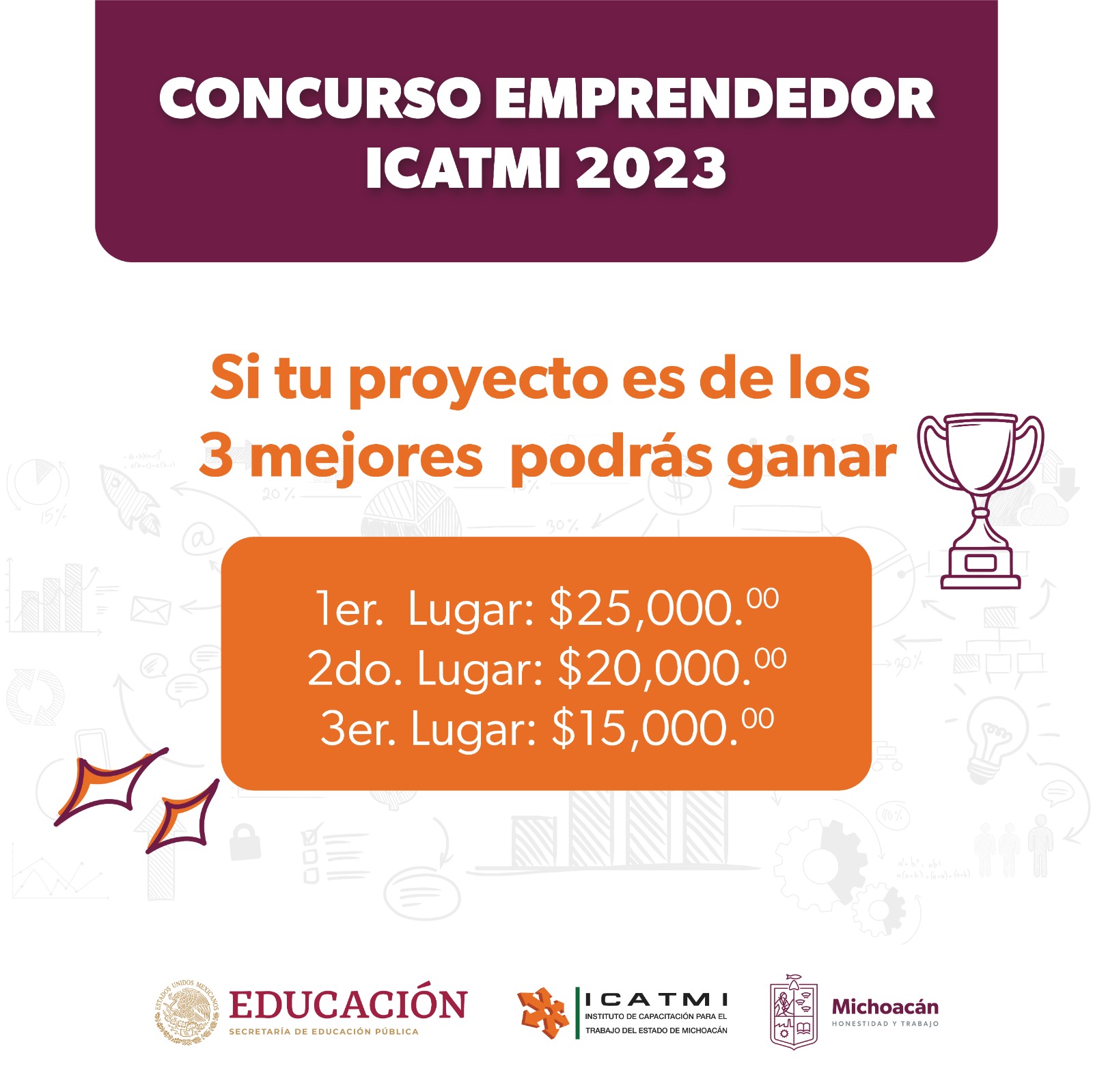 Arranca Concurso Emprendedor Icatmi Región 3 con 60 mil pesos en premios