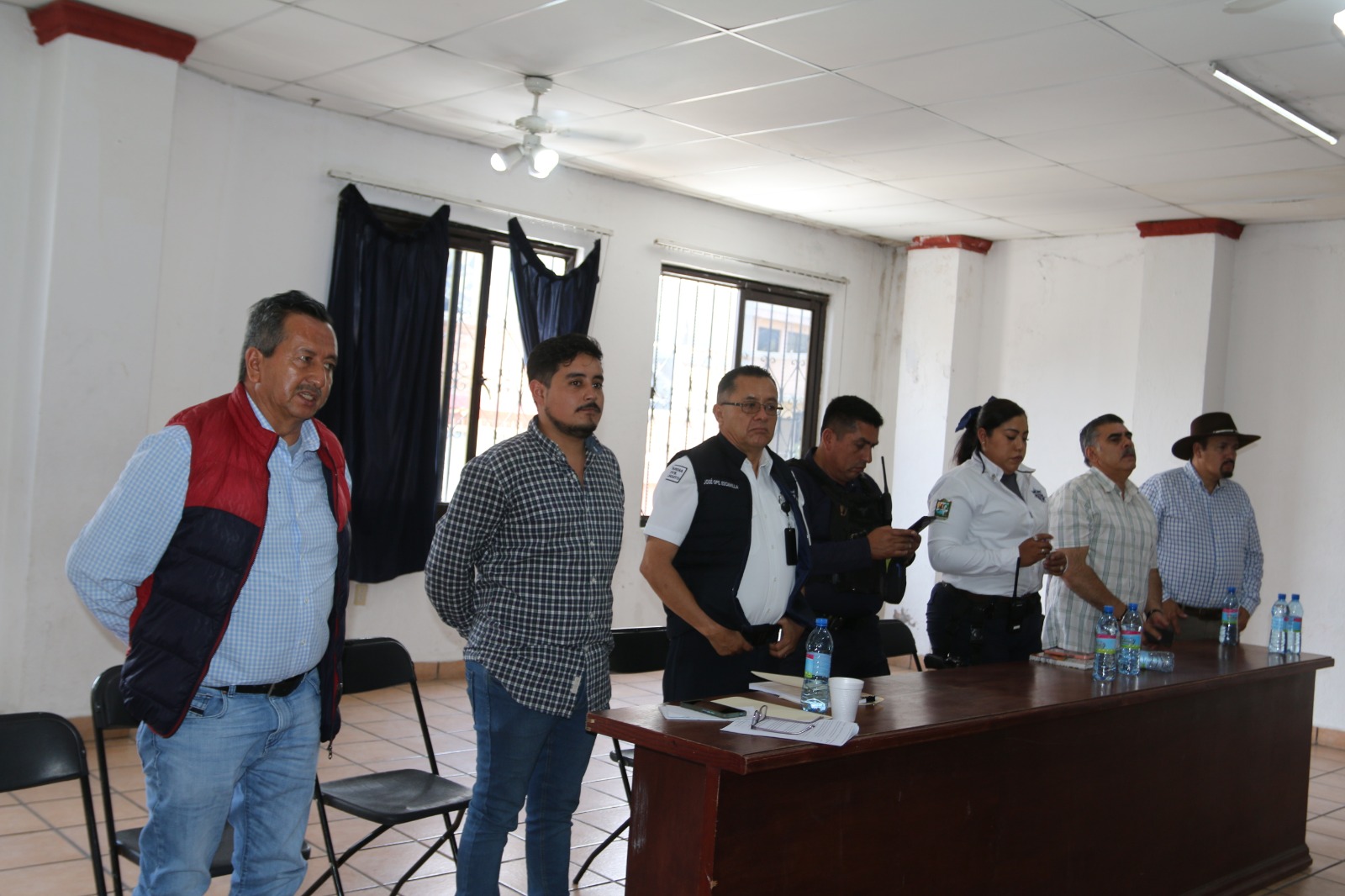 Transportistas sostuvieron reunión de trabajo con representantes de COCOTRA y la Coordinación del Transporte en el Municipio.
