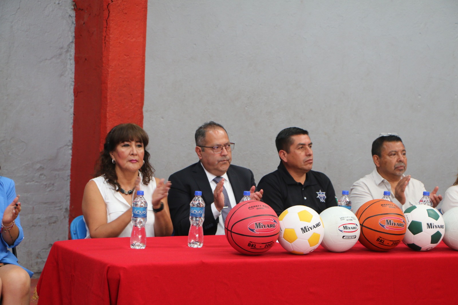 José Luis Téllez Marín, inauguró el Torneo deportivo dentro del Programa FORTAPAZ.