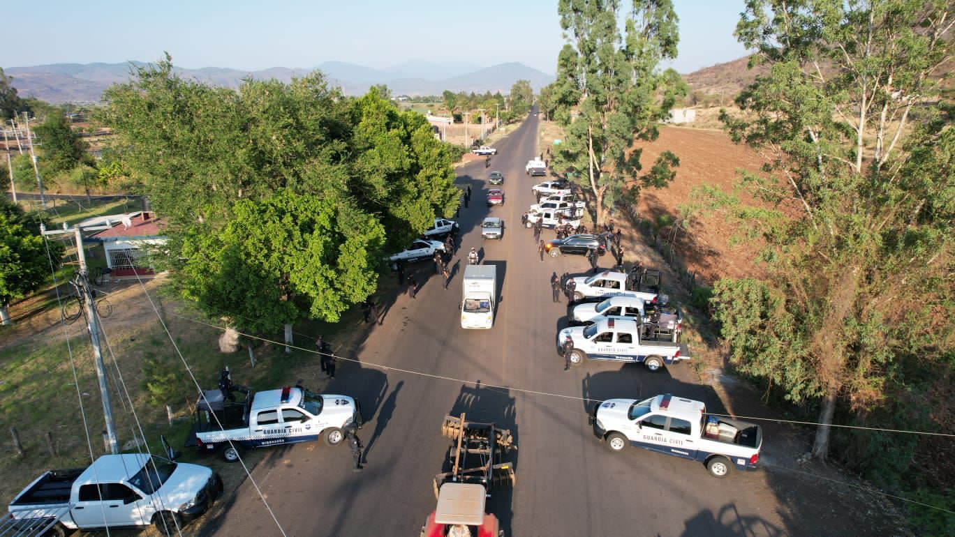 Guardia Civil fortalece acciones disuasivas en la región Jiquilpan