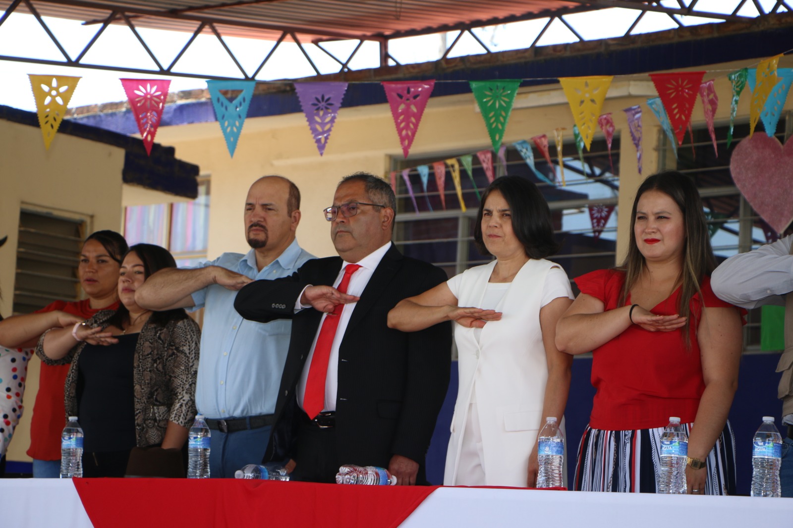 José Luis Téllez Marín, inauguró los trabajos de rehabilitación del Jardín de Niños Elsy.