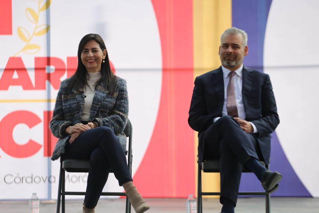 Bedolla impulsa la estabilidad laboral para el magisterio: Gabriela Molina.