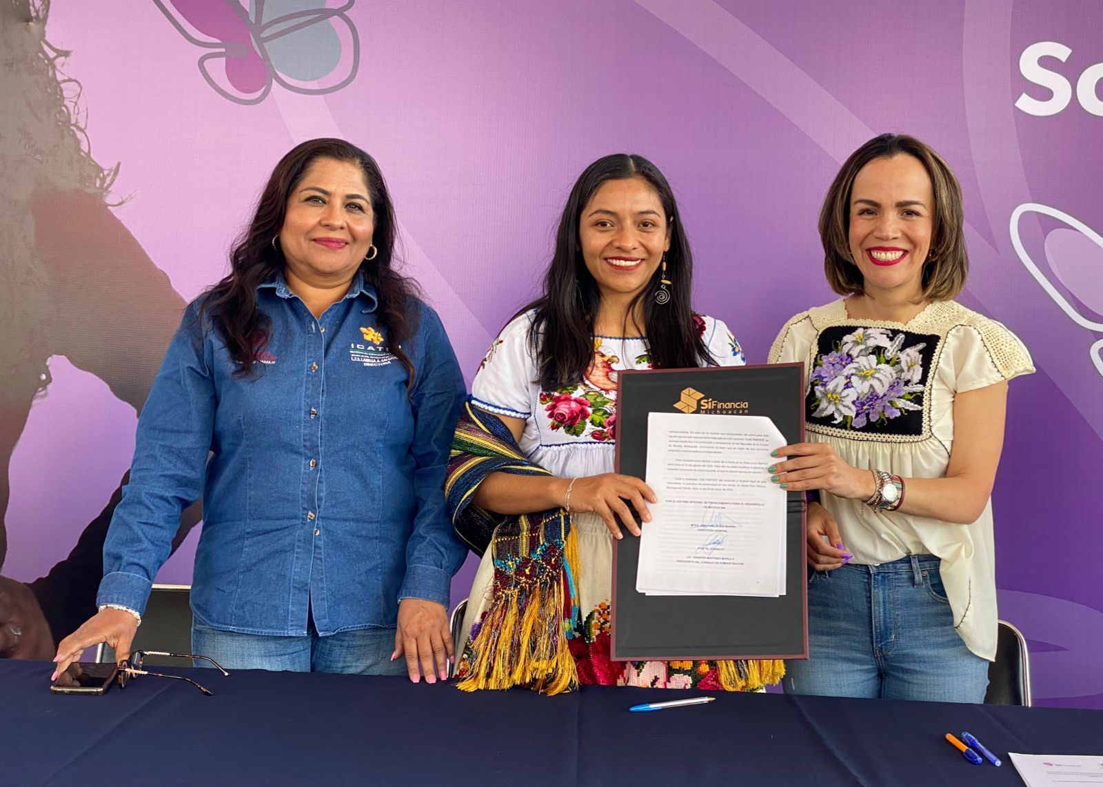 Sí Financia ha entregado 100 mp en créditos a mujeres de Santa Cruz Tanaco.