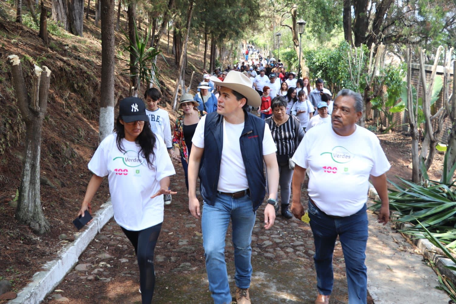 El #GobiernoDeSoluciones llevó a cabo una etapa del proyecto de reforestación en el Cerrito de la Independencia!