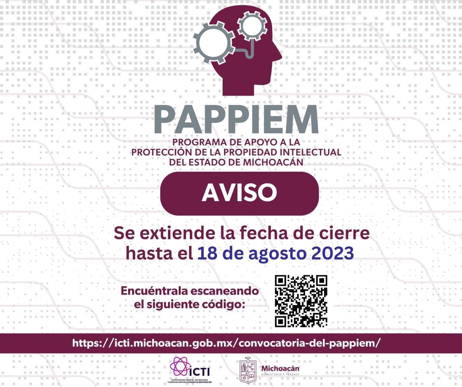 Amplían plazo para participar en Programa de Protección de la Propiedad Intelectual