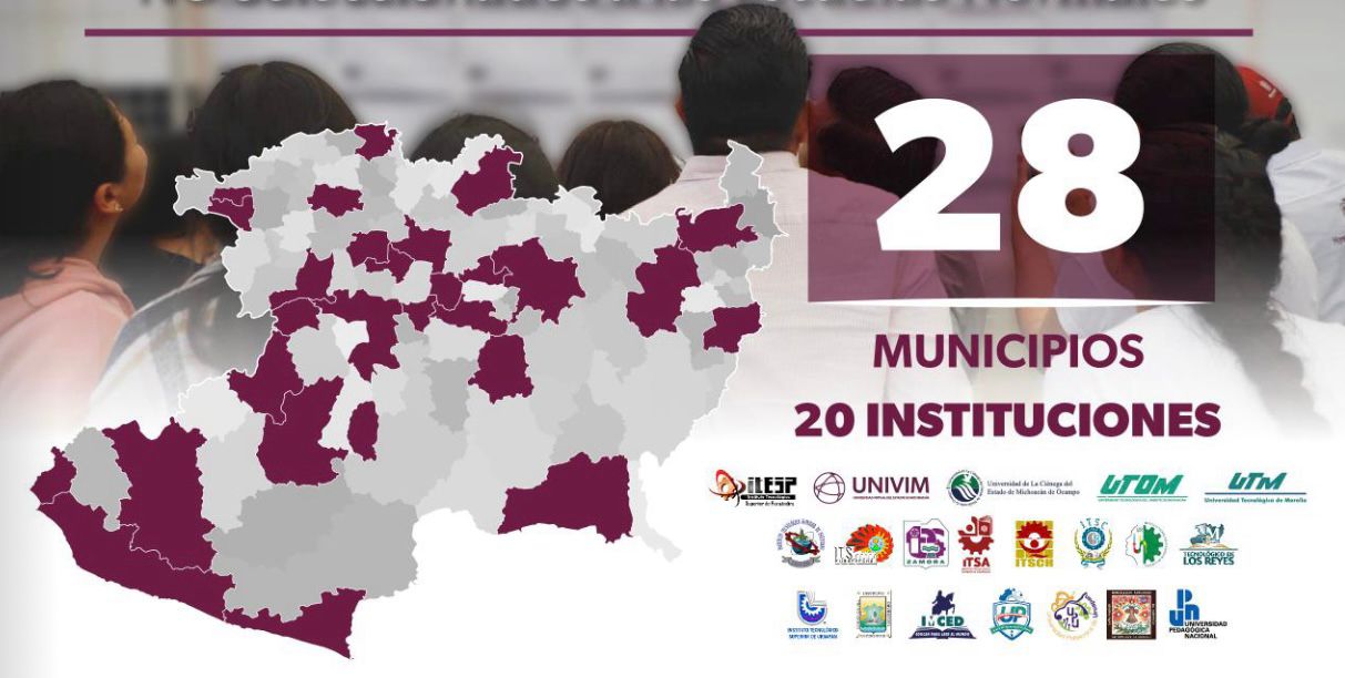 lnscripciones abiertas en 20 institutos técnicos y universidades; hay carreras de formación docente