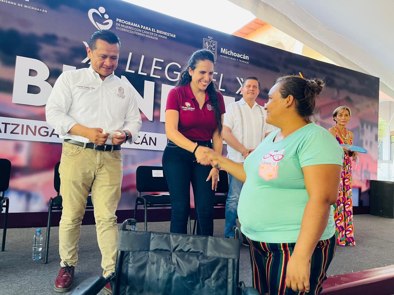 Ferias del Bienestar, facilitan acceso a servicios del Gobierno de Michoacán: Giulianna Bugarini