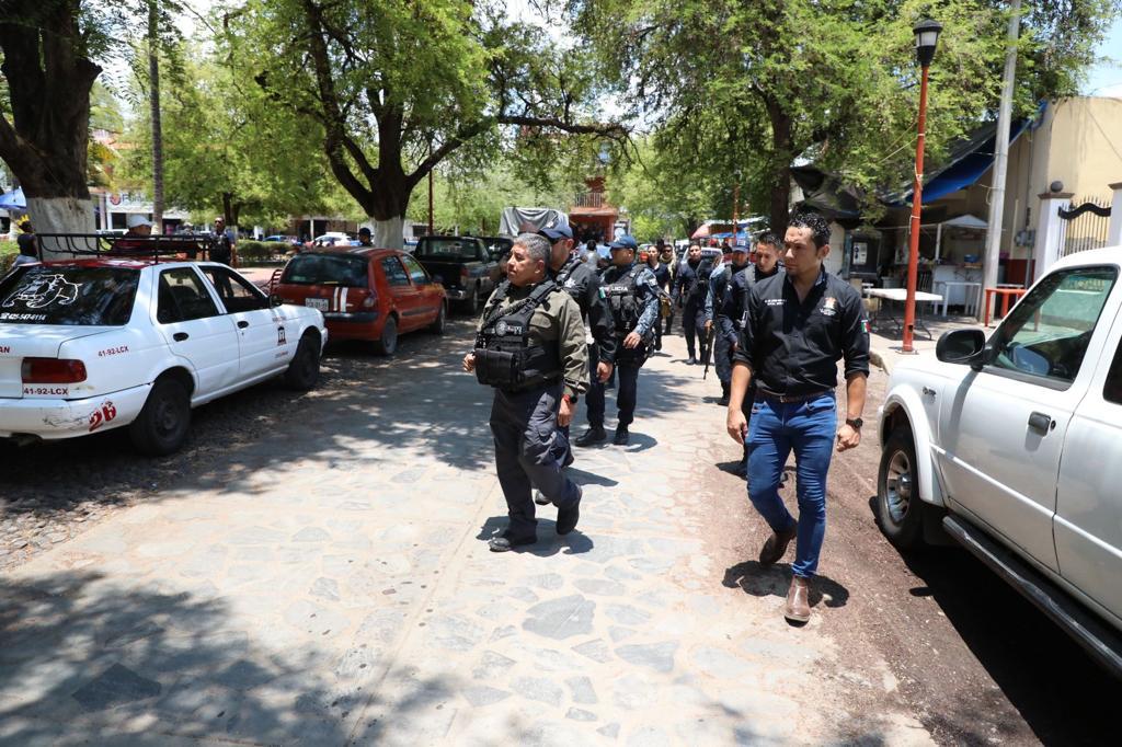 Titular de la SSP continúa con el reforzamiento del esquema de seguridad, en Tierra Caliente