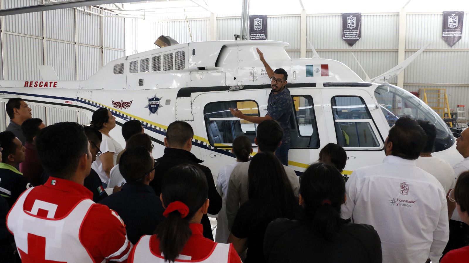 Continúan actividades del ‘Primer Diplomado de Paramédico de Vuelo de Helicóptero’: SSP
