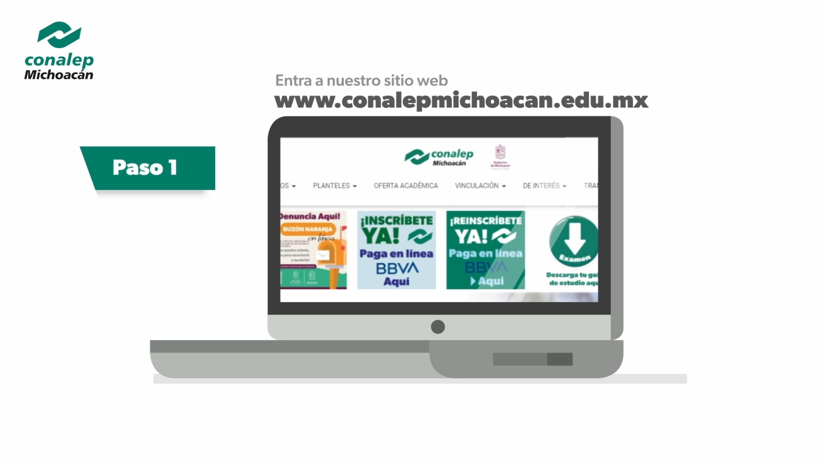 Conalep Michoacán retomará inscripciones en línea hasta el 7 de agosto