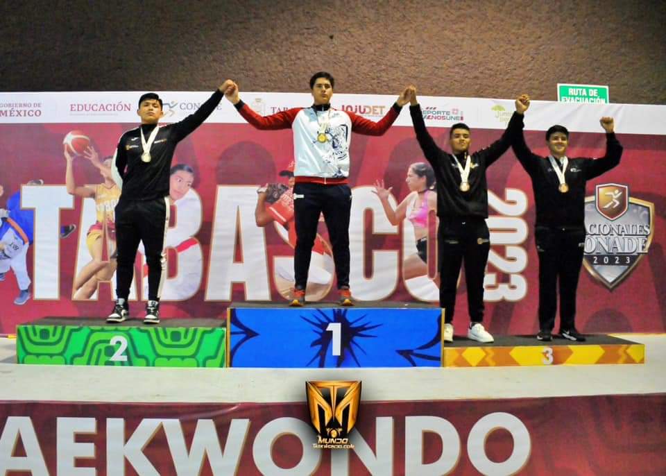 Diego Mendoza ganó oro en juegos nacionales CONADE 2023