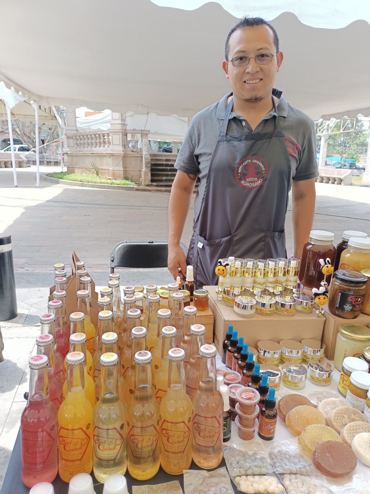 Sader invita a productores a ser parte del Mercadito Orgánico Agrosano